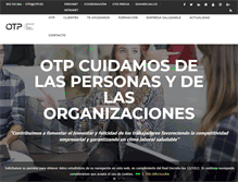Tablet Screenshot of otp.es