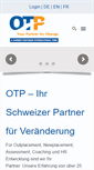 Mobile Screenshot of otp.ch